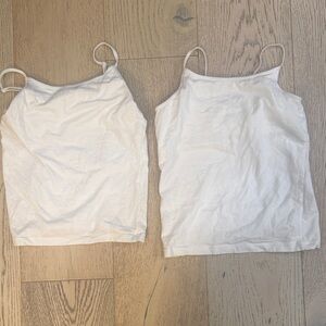 GAP Kids White Tank Tops